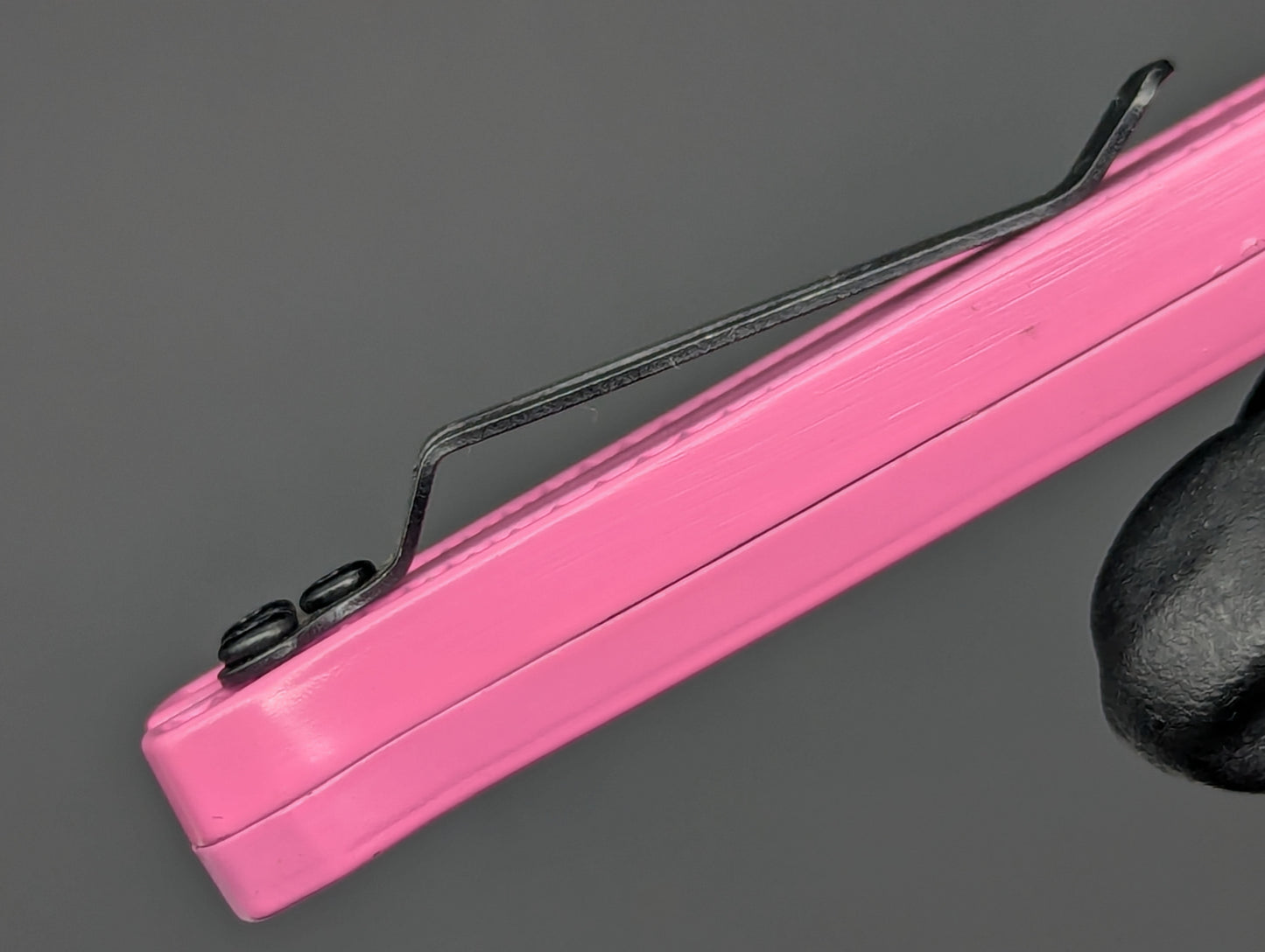 PINK PIRANHA MINI D/A OTF KNIFE DAGGER BLADE