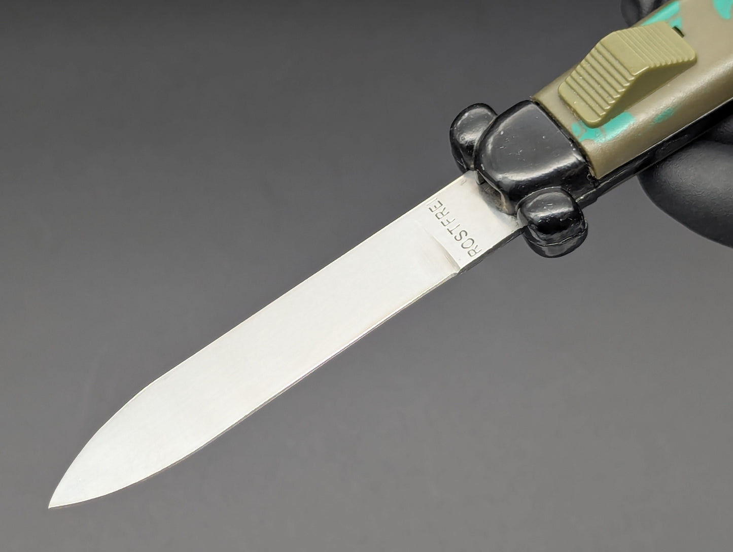 Camouflage NATO MILITARY OTF Knife 80's Vintage