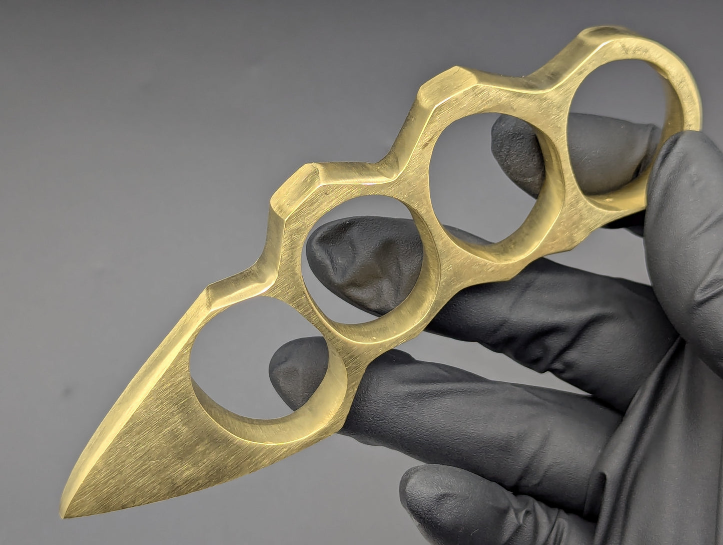 Scorpion Tail Solid Brass Knuckle Duster