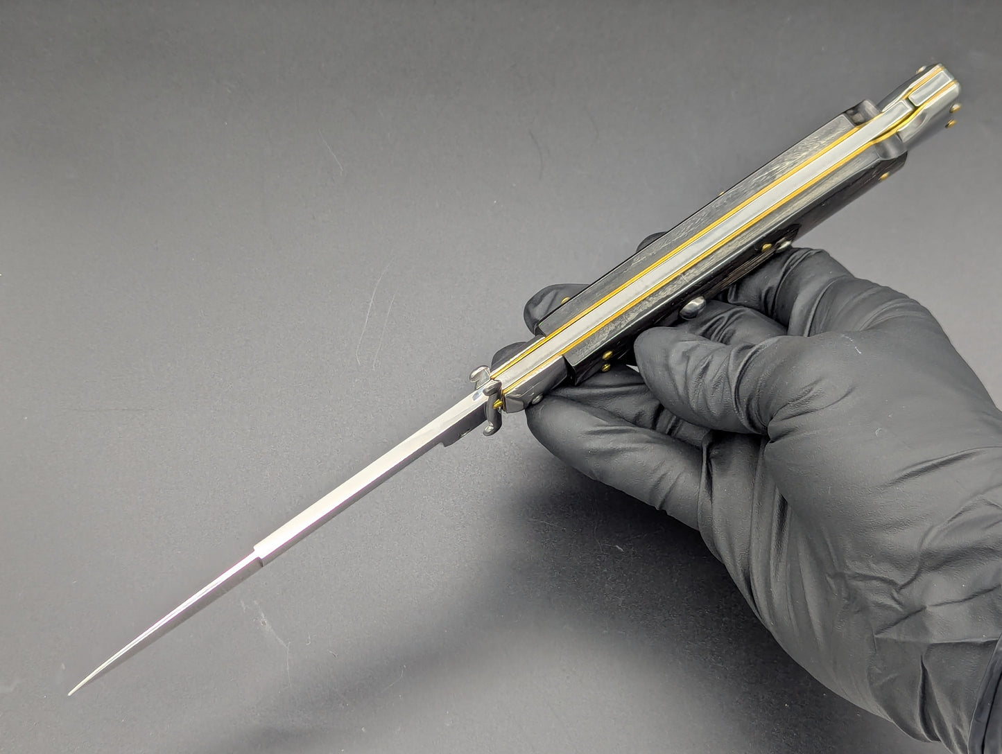 29cm Frank B Buffalo Horn Swinguard Bayonet Blade