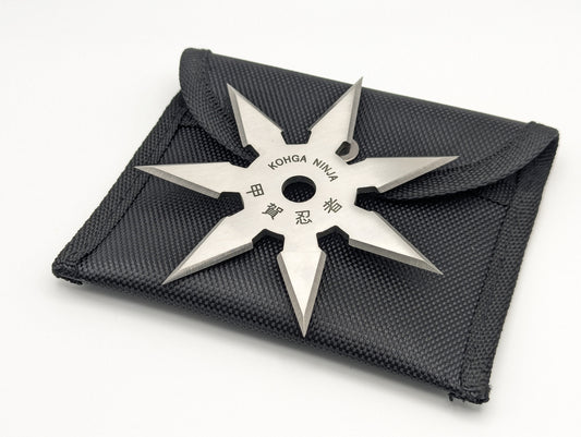 7 POINT NINJA KOHGA STAINLESS THROWING STAR SHURIKEN