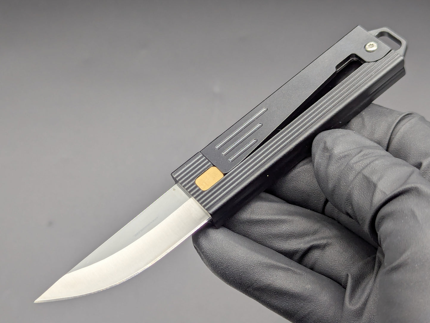 EDC D2 KEYRING GRAVITY UTILITY KNIFE BLACK